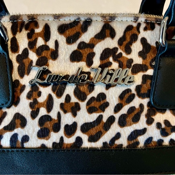 Lux de Ville Leopard Print and Mermaid Tote - Picture 10 of 12